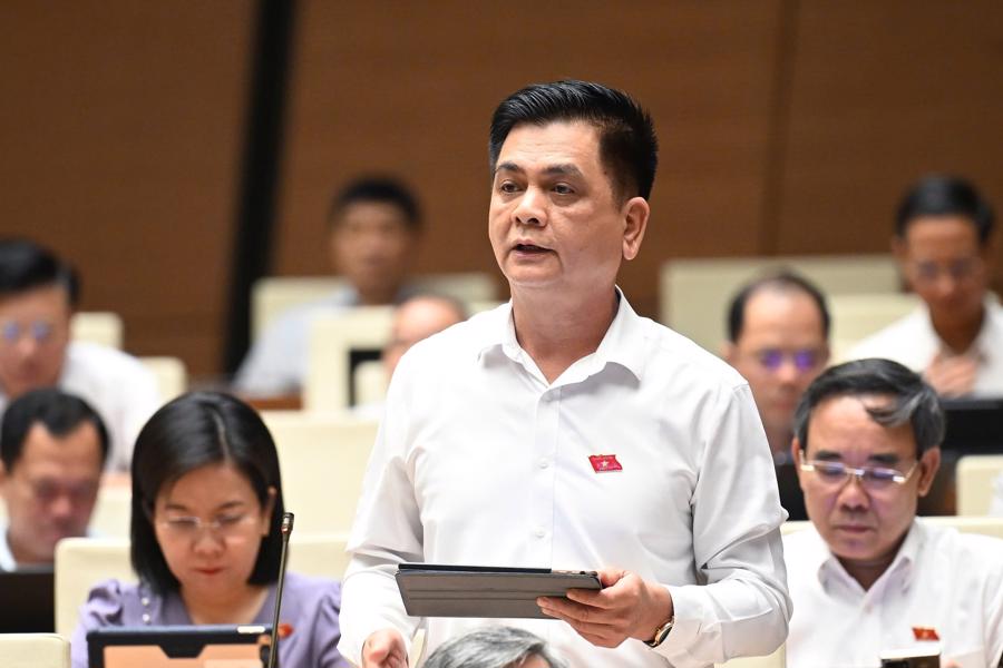 Đại biểu Nguyễn Lâm Thành, đoàn ĐBQH tỉnh Thái Nguyên. Ảnh: Quochoi.vn.
