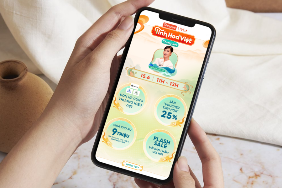 Phối hợp với Shopee trong chương trình Tinh hoa Việt chung sức, S:kin Heritage không chỉ chia sẻ các câu chuyện truyền cảm hứng “người Việt dùng hàng Việt” mà còn mang đến nhiều ưu đãi độc quyền cho người dùng.
