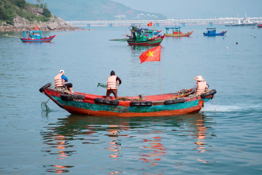 Các hoạt động dọn dẹp vịnh Nghi Sơn