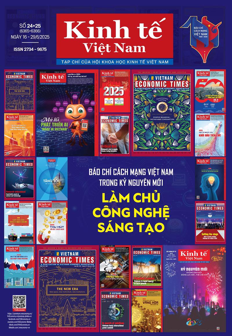 Đón đọc Tạp chí Kinh tế Việt Nam số 24+25-2025