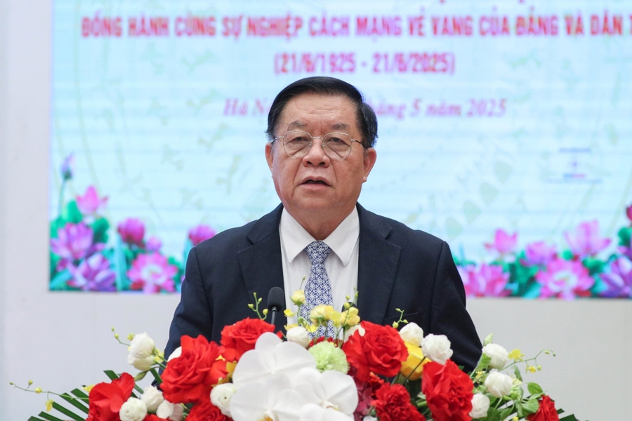 Ủy viên Bộ Chính trị, Trưởng ban Tuyên giáo và Dân vận Trung ương Nguyễn Trọng Nghĩa.