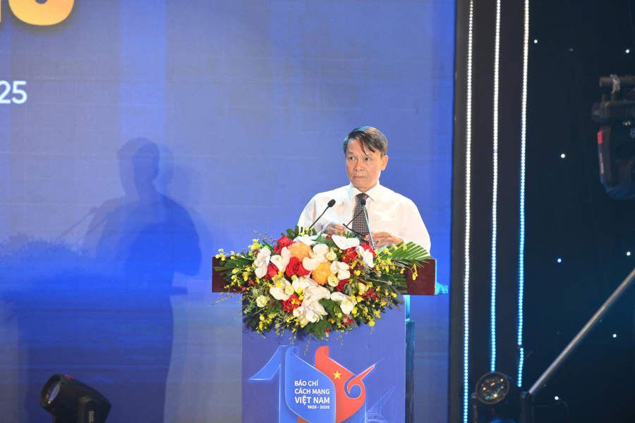 Ông Nguyễn Đức Lợi - Phó Chủ tịch Thường trực Hội Nhà báo Việt Nam, Trưởng ban tổ chức Hội báo toàn quốc 2025.