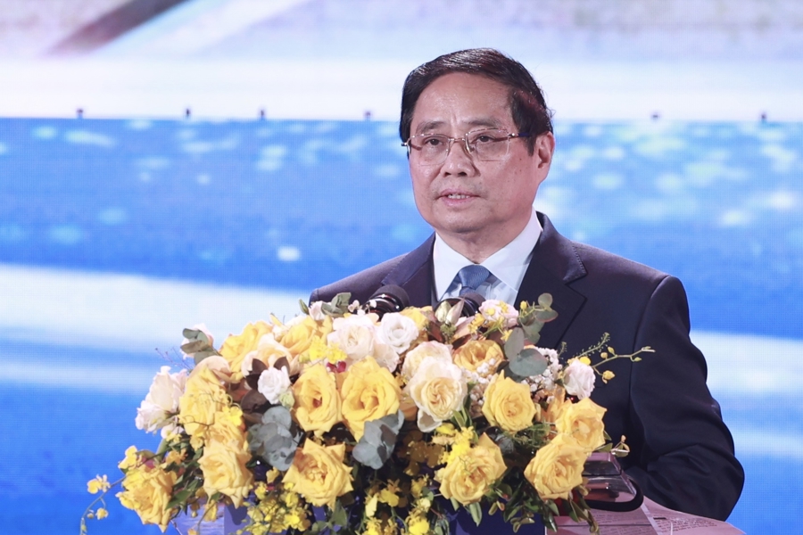 Thủ tướng Phạm Minh Chính: Đảng, Nhà nước và Nhân dân đặt niềm tin, hy vọng vào Báo chí Cách mạng với 'thép trong bút, lửa trong tim' - Ảnh: VGP/Nhật Bắc.