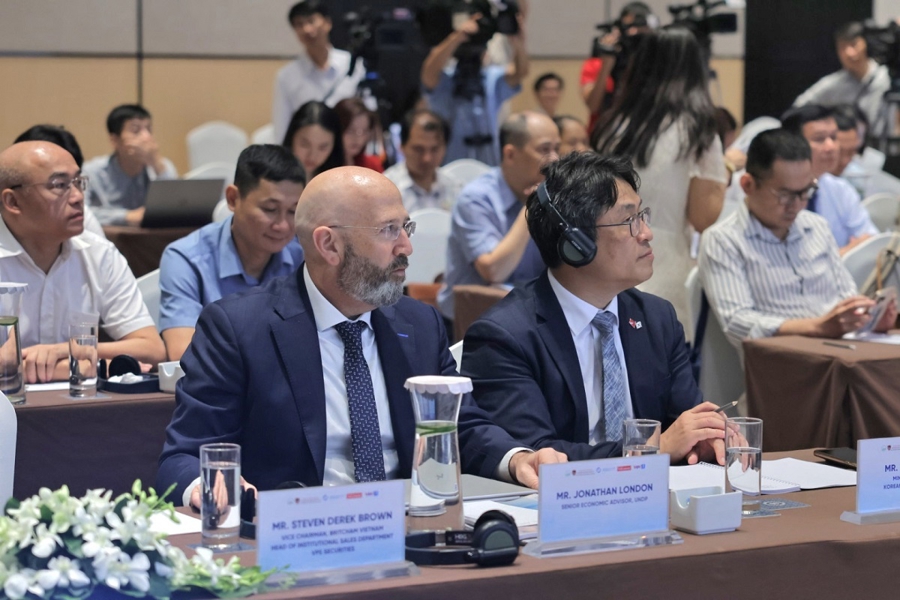 &nbsp;C&aacute;c đại biểu quốc tế tham dự hội thảo.