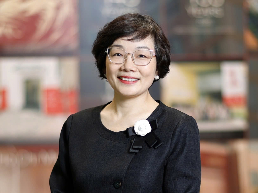 Bà Trần Thị Nguyệt Oanh, Giám đốc quản lý nguồn nhân lực, Ngân hàng HSBC Việt Nam.