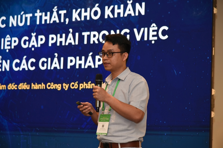 &Ocirc;ng Đo&agrave;n Mạnh H&agrave;, Gi&aacute;m đốc C&ocirc;ng nghệ Camera AI, thuộc Tập đo&agrave;n BKAV