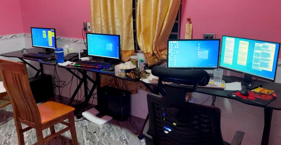 Tang vật chuyên án lực lượng chức năng thu giữ