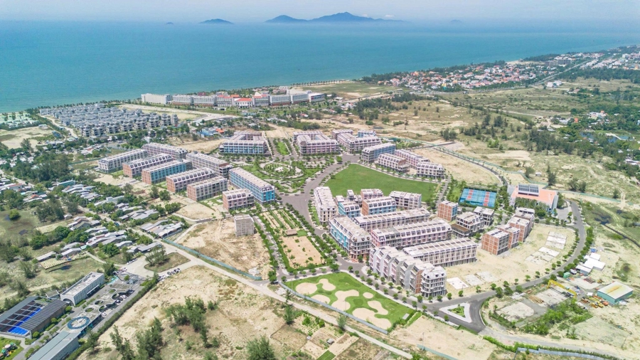 Dự án The An Heritage - đại đô thị nghỉ dưỡng ven sông Cổ Cò, cạnh tuyến cầu Nguyễn Duy Hiệu hưởng lời từ việc nâng cấp hạ tầng.