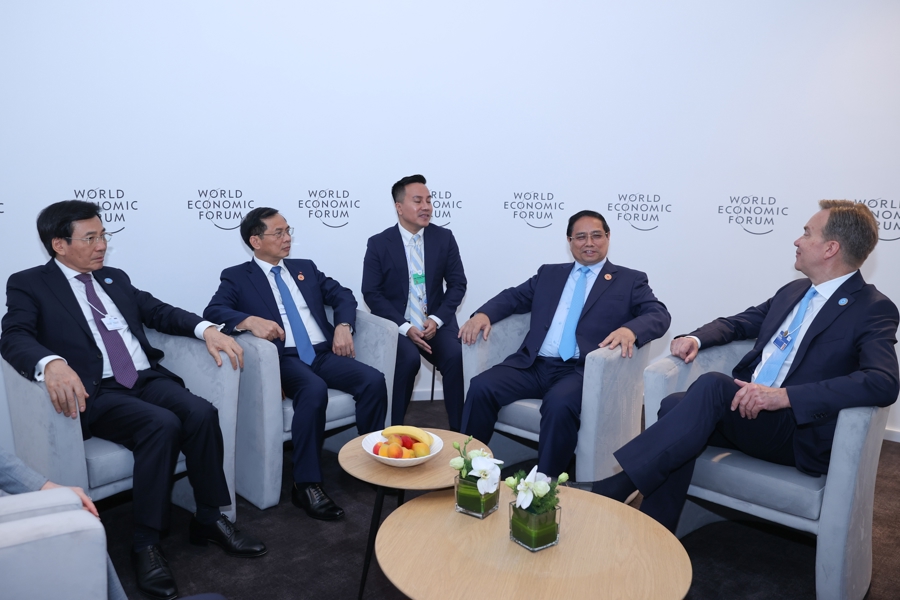Chủ tịch điều hành WEF Borge Brende khẳng định Việt Nam là một sức hút của WEF và cộng đồng doanh nghiệp WEF rất quan tâm tới Việt Nam - Ảnh: VGP