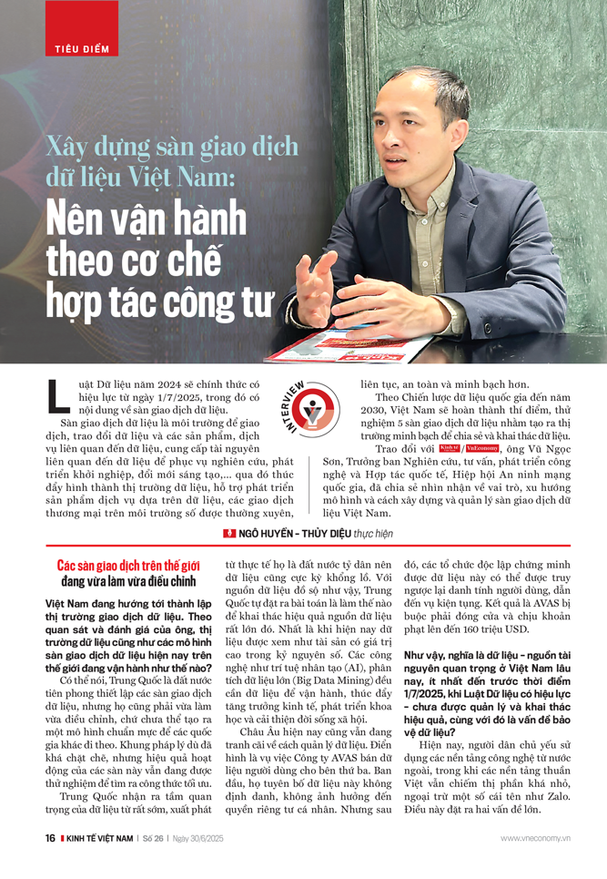Xây dựng sàn giao dịch dữ liệu Việt Nam: Nên vận hành theo cơ chế hợp tác công tư - Ảnh 11