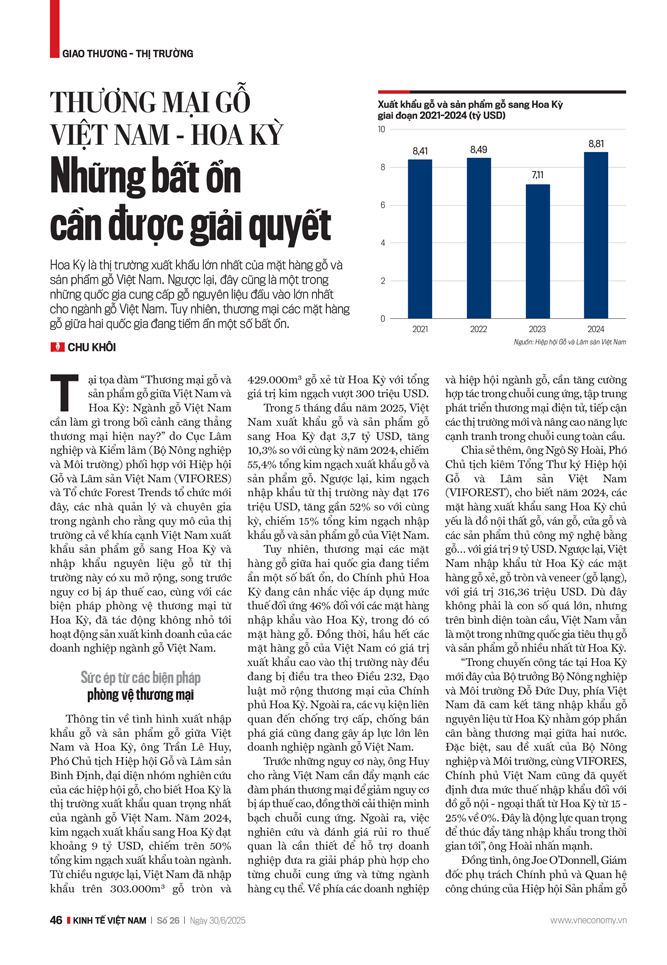 Thương mại gỗ Việt Nam - Hoa Kỳ: Những bất ổn cần được giải quyết - Ảnh 2