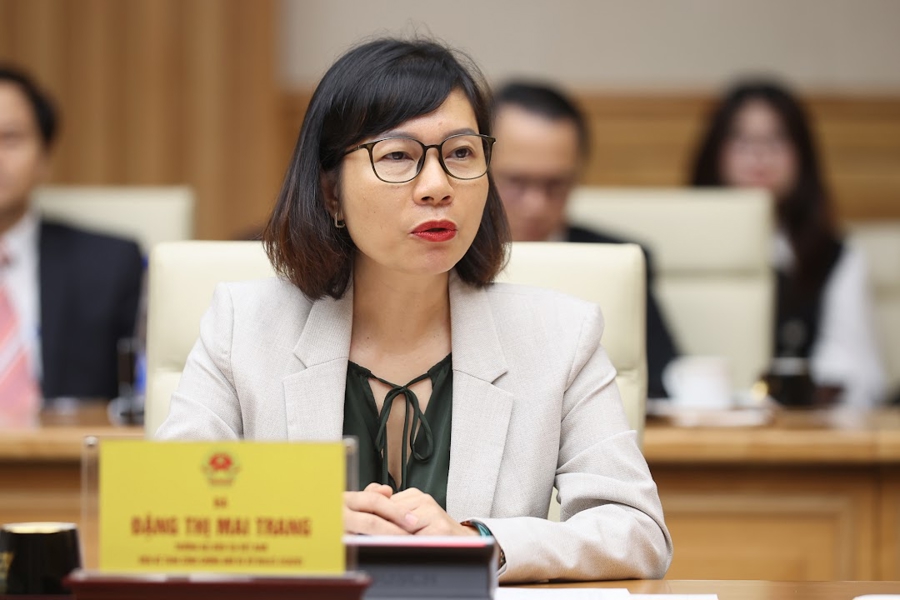 Bà Đặng Thị Mai Trang, Trưởng đại diện Việt Kế toán Công chứng Anh và xứ Wales (ICAEW) Việt Nam - Ảnh: VGP/Nhật Bắc
