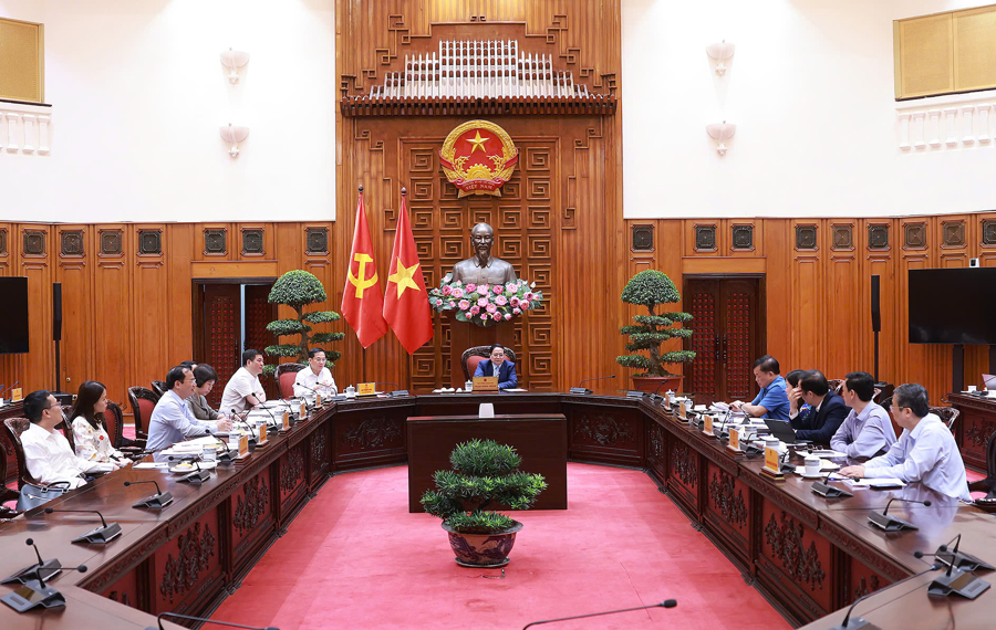 Quang cảnh cuộc họp - Ảnh: VGP