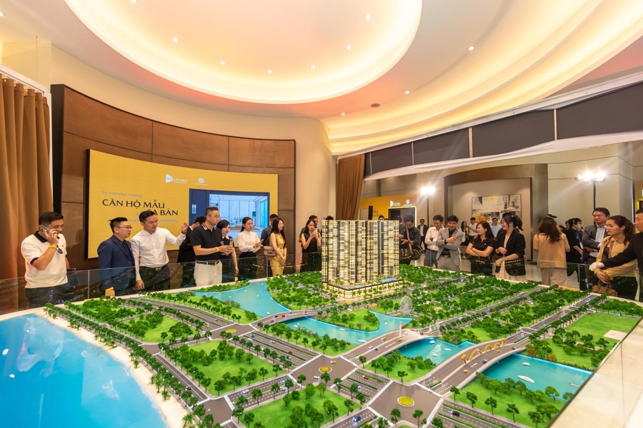 Lễ khai trương căn hộ mẫu v&agrave; sa b&agrave;n dự &aacute;n Masteri Rivera Danang ng&agrave;y 4/7.