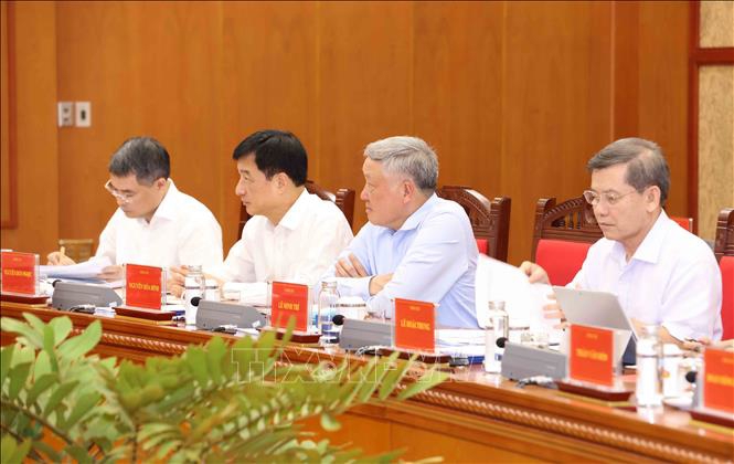Đại biểu tham dự phiên họp - Ảnh: TTXVN