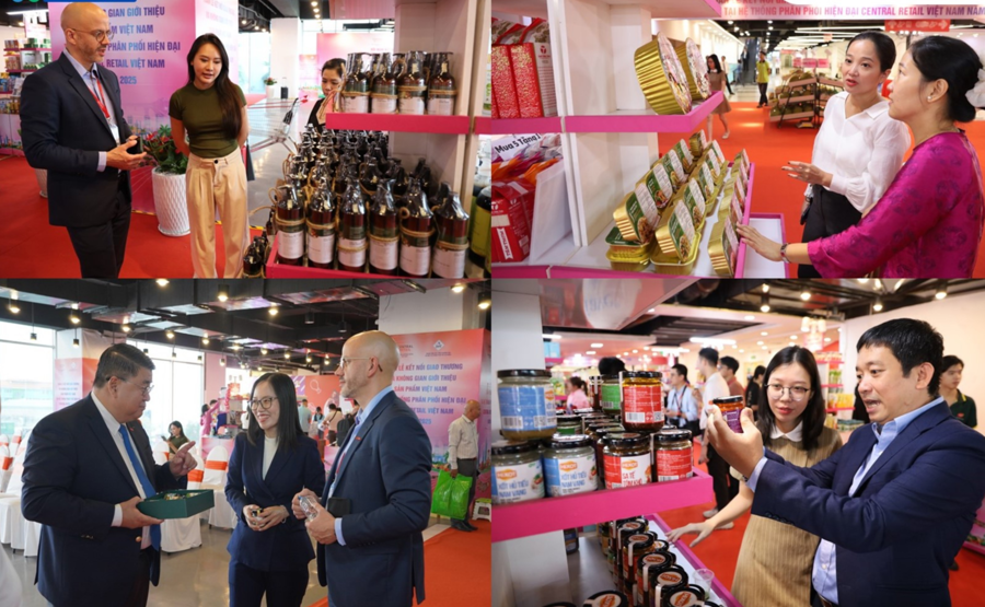 Tuần lễ kết nối giao thương và không gian giới thiệu sản phẩm Việt Nam tại hệ thống Central Retail Việt Nam.