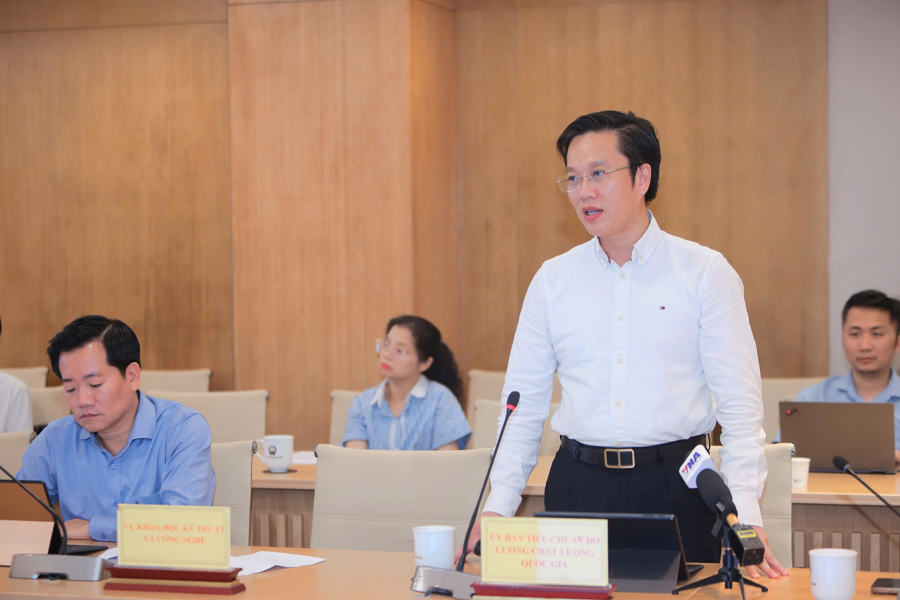 Ông Hà Minh Hiệp, Chủ tịch Uỷ ban Tiêu chuẩn Đo lường Chất lượng Quốc gia (Bộ Khoa học và Công nghệ).