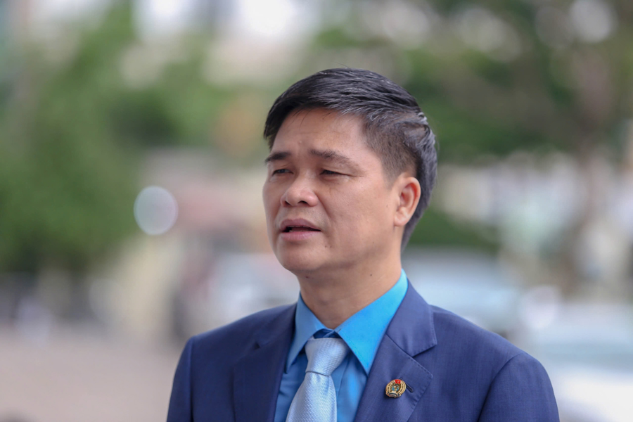 Ông Ngọ Duy Hiểu, Phó Chủ tịch Tổng Liên đoàn Lao động Việt Nam.