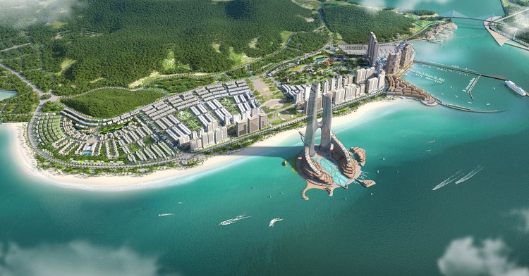 Quần thể đô thị nghỉ dưỡng Sun Elite City quy mô 324 ha. (Ảnh: Sun Property).
