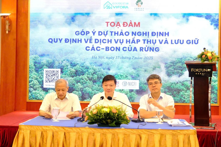 Các đồng chủ tọa Tọa đàm.