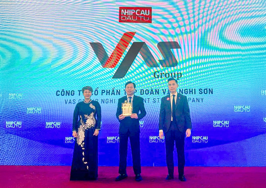 Tập Đoàn VAS, doanh nghiệp thép tiên phong đạt top 50 Doanh nghiệp phát triển Bền vững 2025.