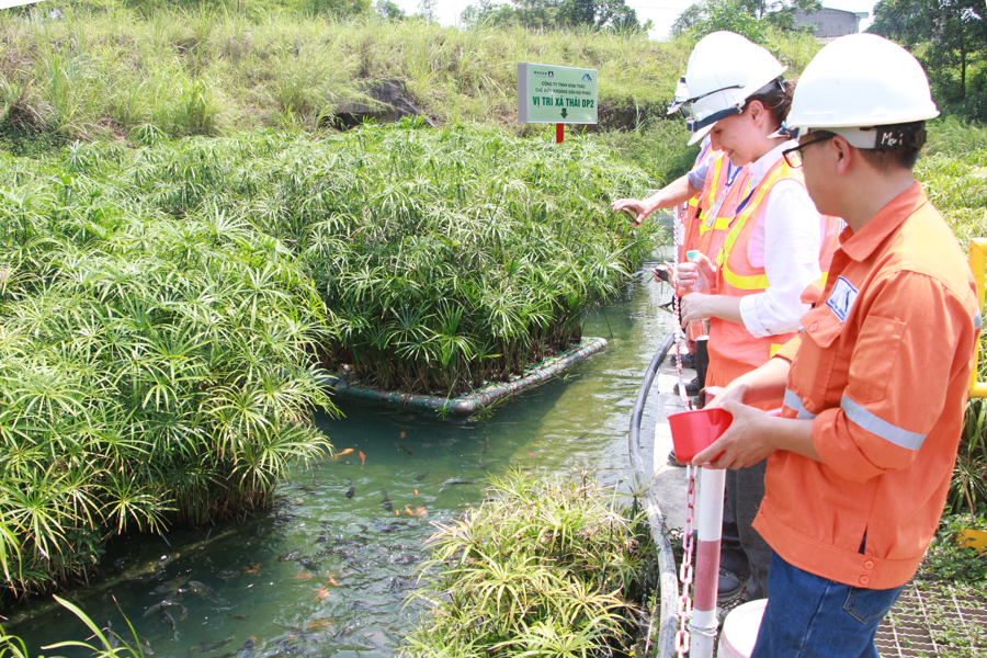 Khu vực bảo vệ môi trường tại Masan High-Tech Materials.