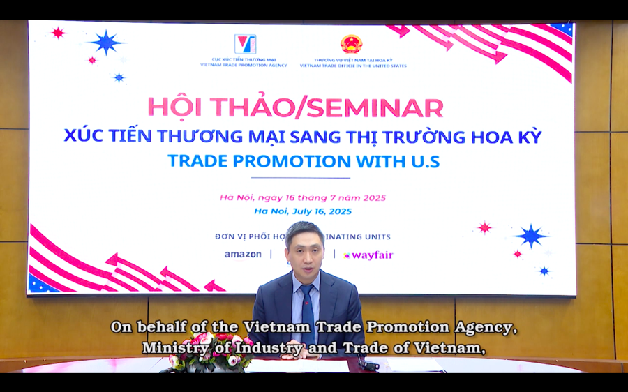 Ông Hoàng Minh Chiến, Phó Cục trưởng Cục Xúc tiến thương mại, Bộ Công Thương.