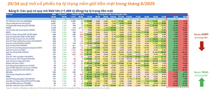 Lạc quan với thị trường, loạt quỹ tăng mua cổ phiếu trong tháng 6 - Ảnh 2