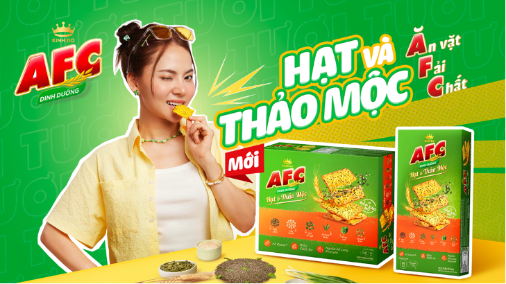 AFC Seeds & Herbs responds to Vietnam’s growing preference for healthy snacking. 