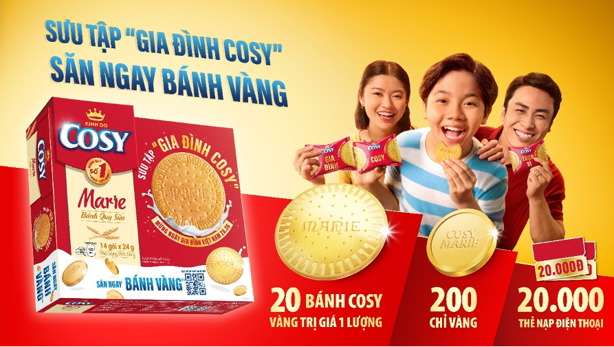Cosy’s campaign strengthens the brand’s bond with families. 