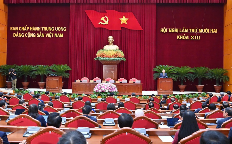 Thông báo Hội nghị lần thứ 12 Ban Chấp hành Trung ương Đảng khóa XIII - Ảnh 2
