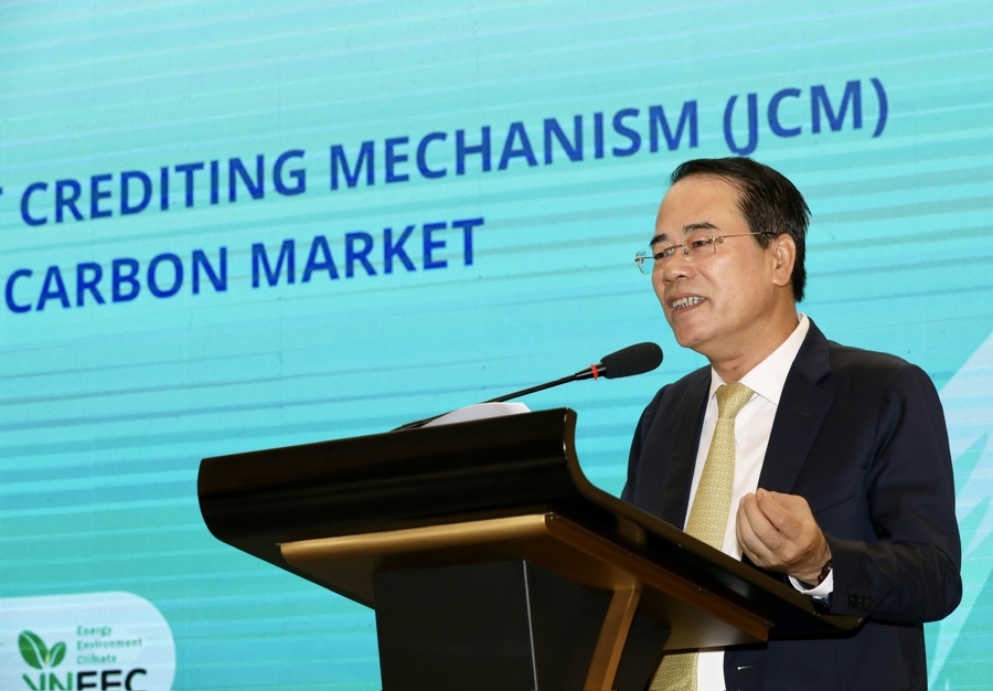 Ông Tăng Thế Cường, Cục trưởng Cục Biến đổi khí hậu.