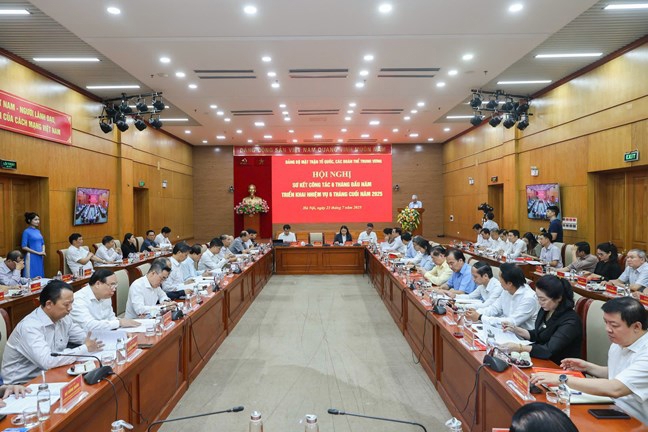 Quang cảnh Hội nghị. Ảnh: mattran.org.vn.
