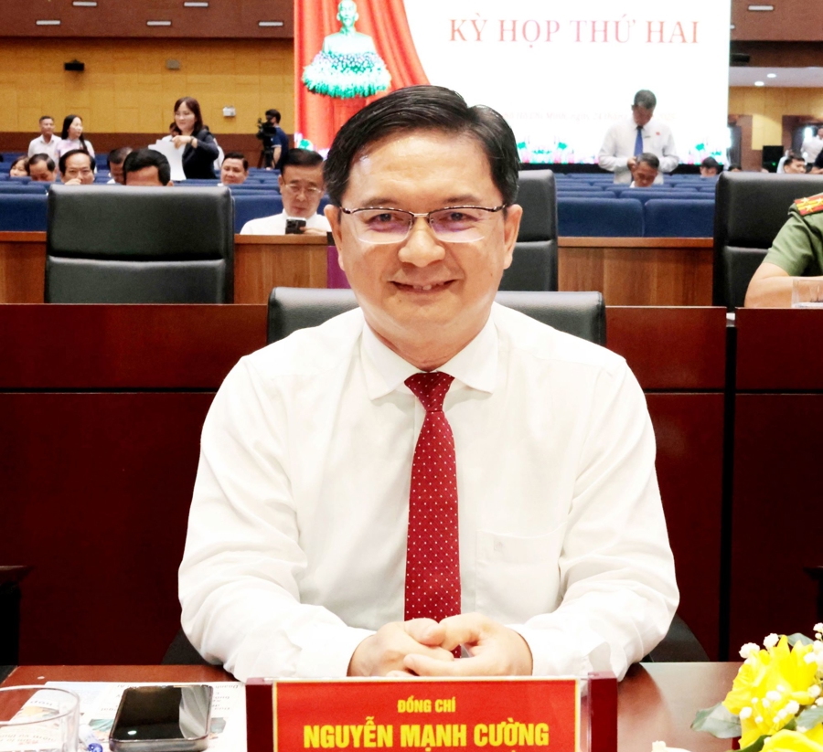 Tân Phó Chủ tịch UBND TP.HCM Nguyễn Mạnh Cường - Ảnh: Cổng thông tin điện tử TP.HCM.