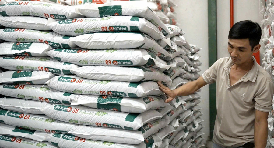 Sản phẩm Hữu cơ Phú Mỹ Organic 60 đang có mặt trên thị trường.