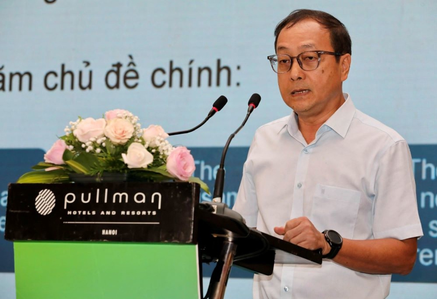 TS.Nguyễn Anh Tuấn: "Tiềm năng phát triển thủy điện gần như đã được khai thác hết". Ảnh: Tri Phong.