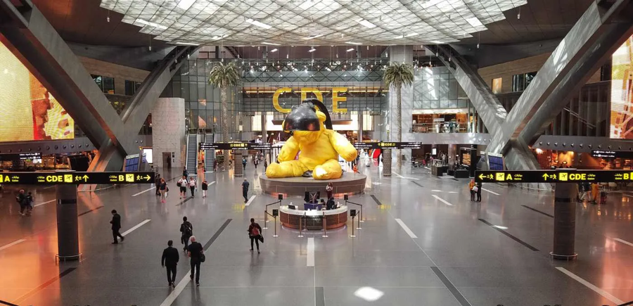 Sân bay quốc tế Hamad của Qatar.