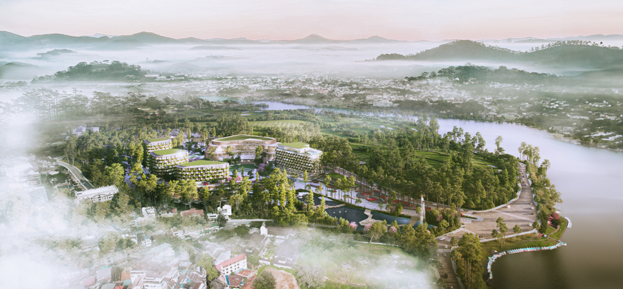 Haus Da Lat là tổ hợp bất động sản ESG đầu tiên tại Việt Nam.
