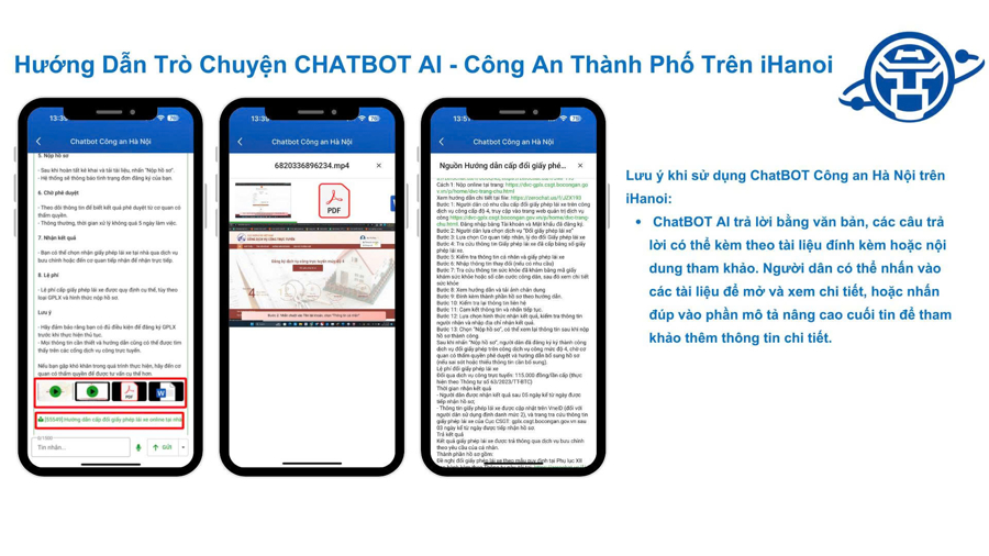 Hà Nội triển khai Trợ lý ảo và Tổng đài AI Công an trên ứng dụng iHanoi - Ảnh 1