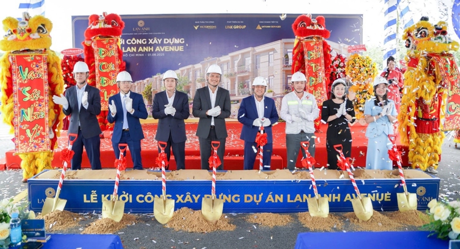 Lễ khởi công xây dựng dự án Lan Anh Avenue - cột mốc quan trọng trong hành trình kiến tạo một không gian sống biệt lập đẳng cấp dành cho chuyên gia tại TP.HCM.