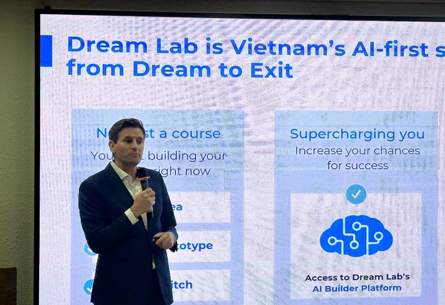 TS. Michael Liebmann cho rằng Việt Nam có nguồn nhân lực khởi nghiệp giàu tiềm năng.