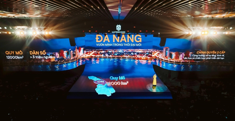 Kh&ocirc;ng gian nghệ thuật đầy cảm hứng của sự kiện &ldquo;S&oacute;ng đ&ocirc;i giao h&ograve;a&rdquo; dự &aacute;n Masteri Rivera Danang