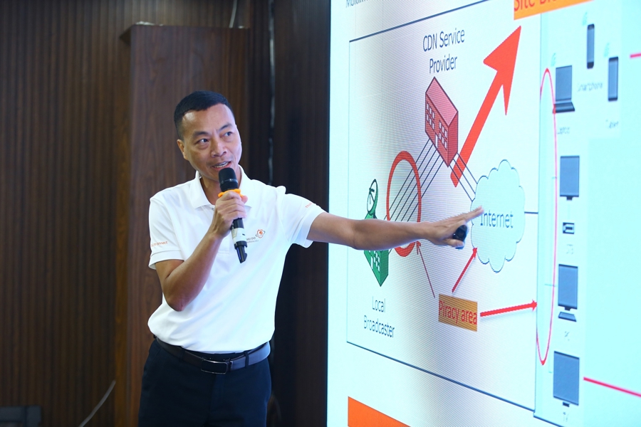 &Ocirc;ng Nguyễn Ngọc H&acirc;n, CEO C&ocirc;ng ty Thủ Đ&ocirc; Multimedia