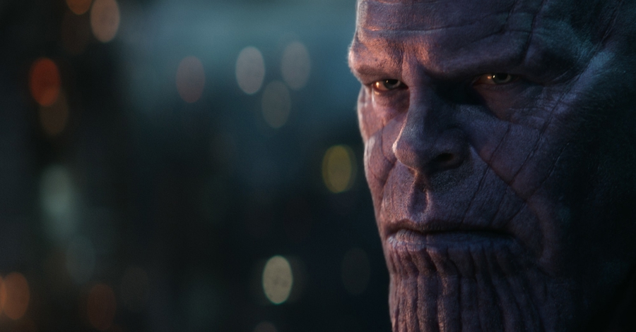 Thanos (Josh Brolin) trong phim Avengers: Infinity War. 