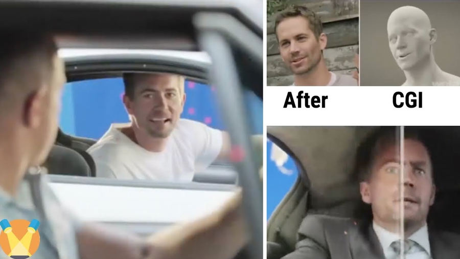 Cody Walker đóng thế anh trai trong Fast & Furious 7.