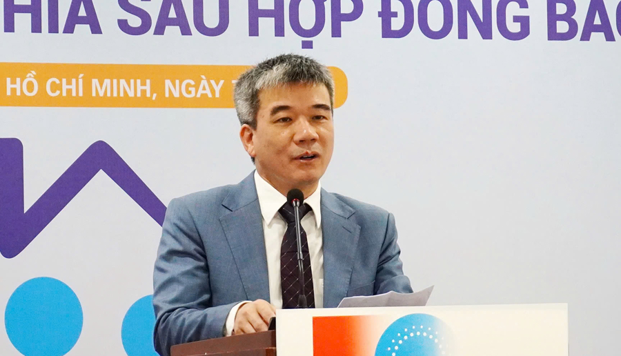 &Ocirc;ng Ng&ocirc; Trung Dũng, Ph&oacute; Tổng Thư k&yacute; Hiệp hội Bảo hiểm Việt Nam.